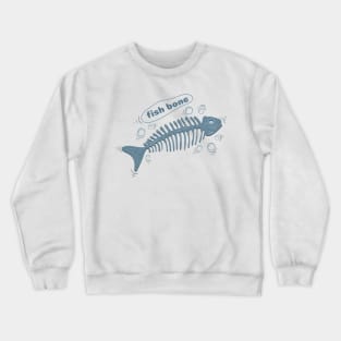 Fish bone Crewneck Sweatshirt